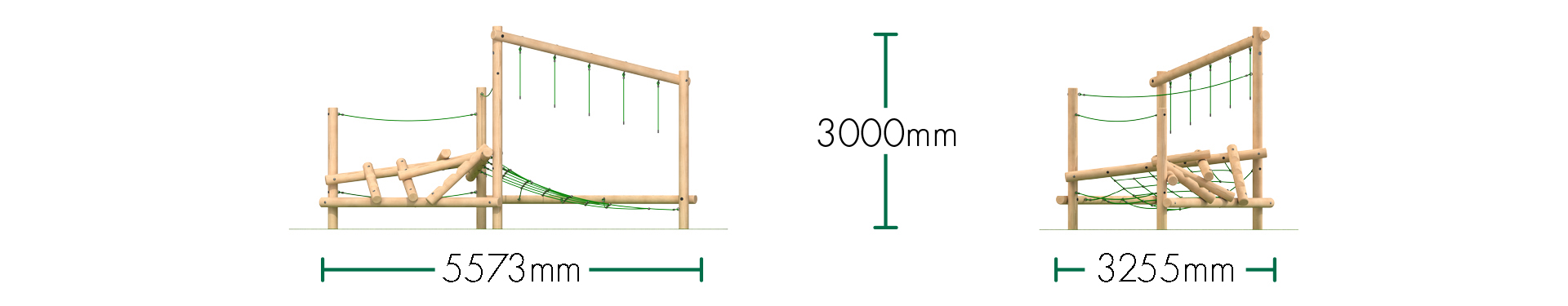 Clamber Stack Fratello Climbing Frame