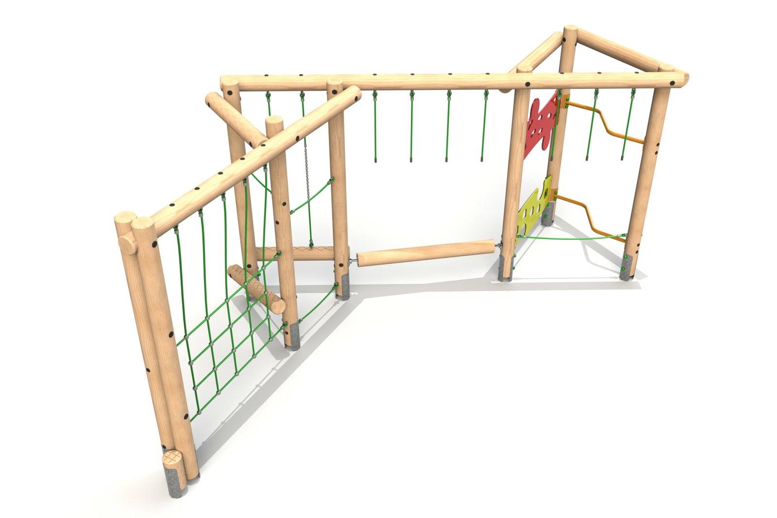 Triplay Challenge Climbing Frame 4 - Option 1