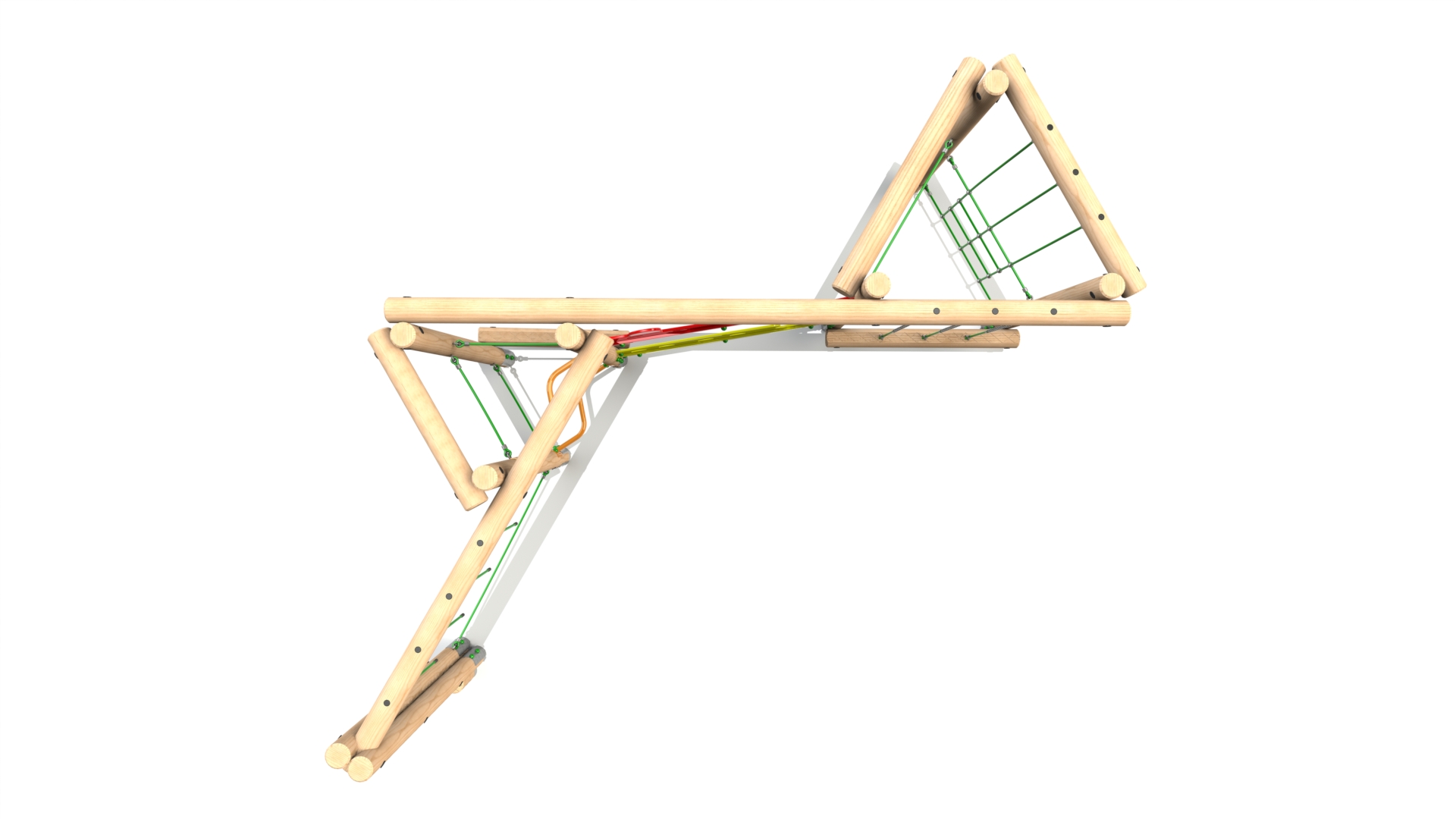 Triplay Challenge Climbing Frame 4 - Option 2