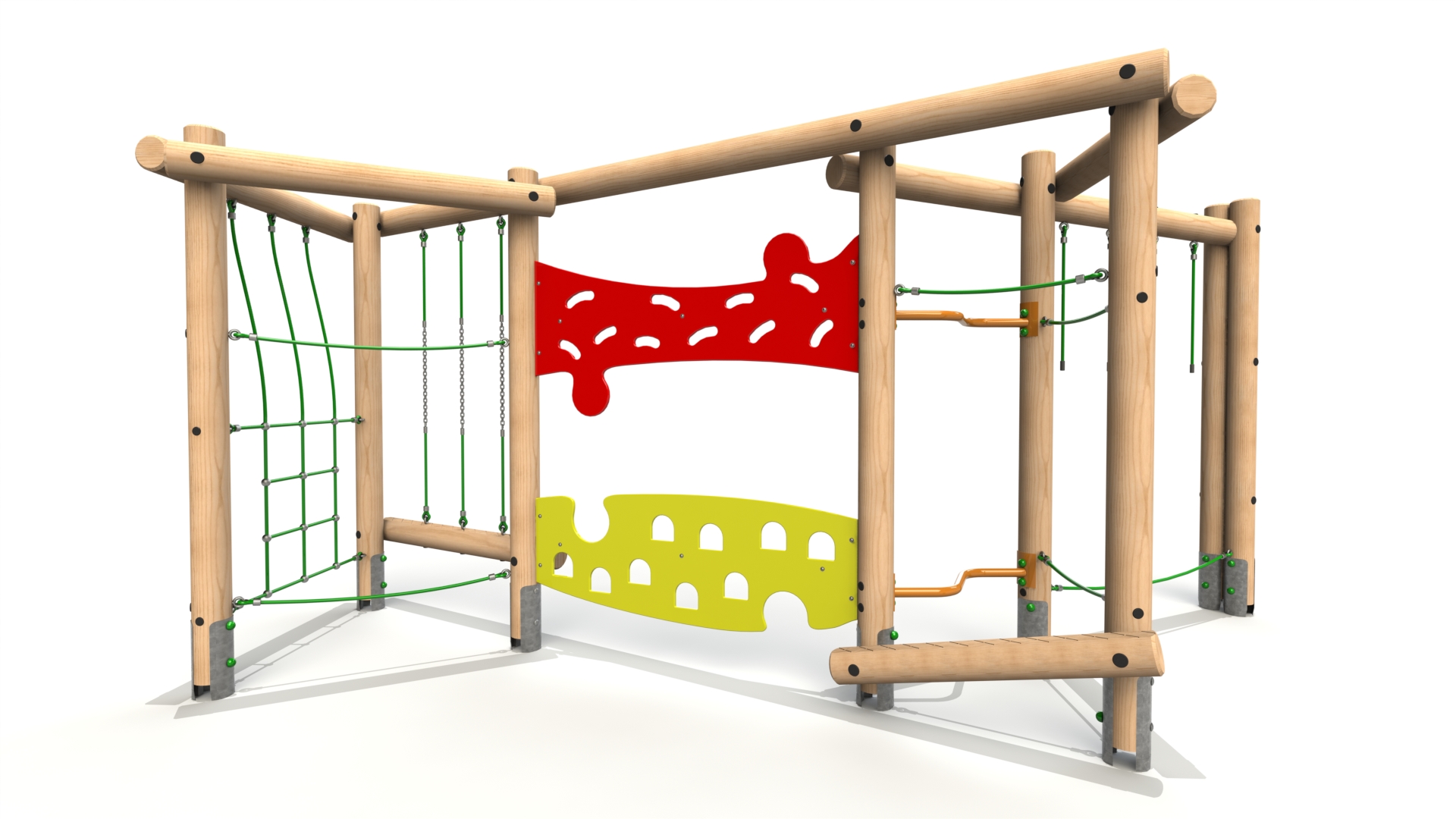 Triplay Challenge Climbing Frame 4 - Option 2