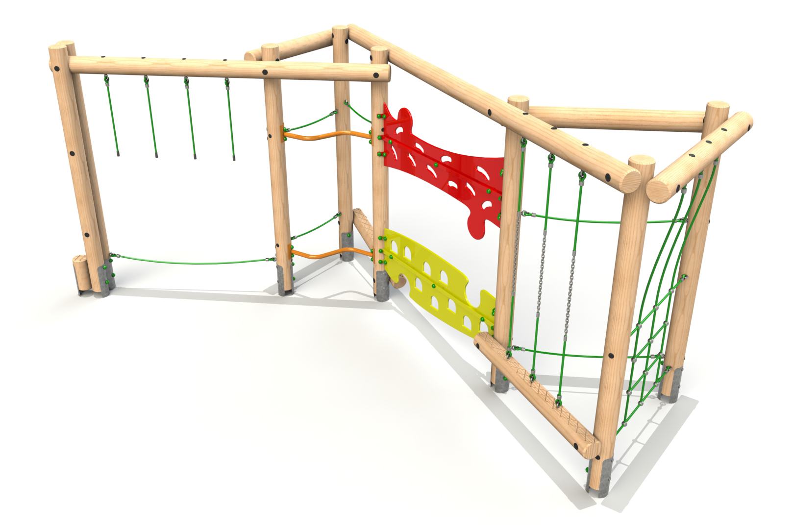 Triplay Challenge Climbing Frame 4 - Option 2
